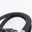 Christian Dior Carreño Hand Bag Leather Black Silver Auth am12602SAM-8