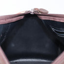 Burberrys Nova Check Boston Bag Canvas Beige Gold Auth am12606V-19