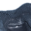 BOTTEGA VENETA INTRECCIATO Cabas GM Boston Bag Leather Black Auth am12609V-24