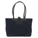 GUCCI G Tote Bag Leather Canvas Black Gold 002 1109 Auth am12610V-3