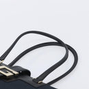 GUCCI G Tote Bag Leather Canvas Black Gold 002 1109 Auth am12610V-8