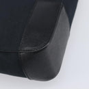 GUCCI G Tote Bag Leather Canvas Black Gold 002 1109 Auth am12611V-13