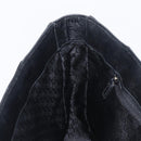 GUCCI G Tote Bag Leather Canvas Black Gold 002 1109 Auth am12611V-20