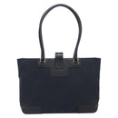 GUCCI G Tote Bag Leather Canvas Black Gold 002 1109 Auth am12611V-3