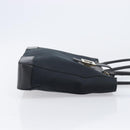 GUCCI G Tote Bag Leather Canvas Black Gold 002 1109 Auth am12611V-4