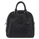 Miu Miu Hand Bag Leather Black Silver Auth am12613V-13