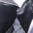 Miu Miu Hand Bag Leather Black Silver Auth am12613V-24