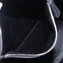 Miu Miu Hand Bag Leather Black Silver Auth am12613V-26