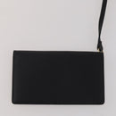 GUCCI Hand Bag Leather Black Gold 101676 Auth am12616V-26