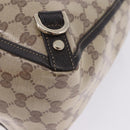 GUCCI GG Crystal Tote Bag Coated Canvas Beige Gold 293580 Auth am12617V-17