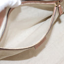GUCCI Bella Bamboo Hand Bag Leather 2way Pink Gold 282300 Auth am12618A-22