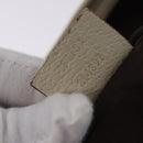 GUCCI GG Canvas Shoulder Bag Beige Gold 130738 Auth am12619V-11