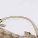 GUCCI GG Canvas Shoulder Bag Beige Gold 130738 Auth am12619V-14