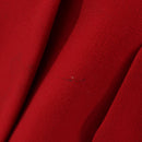 CHANEL Skirt Setup Jacket Cotton Red CC Auth am12620-16