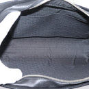 CARTIER Clutch Bag Leather Black Silver Auth am12649A-17