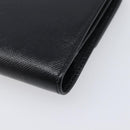 Salvatore Ferragamo Gancini Gamaguchi Compact Wallet Leather Black Auth am12650V-10