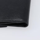 Salvatore Ferragamo Gancini Gamaguchi Compact Wallet Leather Black Auth am12650V-11
