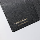 Salvatore Ferragamo Gancini Gamaguchi Compact Wallet Leather Black Auth am12650V-17
