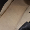 BOTTEGA VENETA INTRECCIATO Hand Bag Leather Black Gold Auth am12657V-11