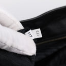 PRADA Hand Bag Leather 2way Black Gold BN2793 Auth am12660V-12