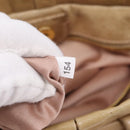 Miu Miu Hand Bag Leather 2way Beige Gold Auth am12661V-12