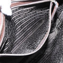 PRADA Shoulder Bag Taurillon Leather Brown Silver Auth am12669V-23