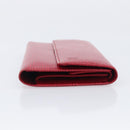 LOUIS VUITTON Epi Porte Tresor International Wallet Red M63387 LV Auth am12686V-3