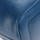 LOUIS VUITTON Epi Keepall 50 Boston Bag Blue M42965 LV Auth am12687V-11