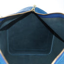 LOUIS VUITTON Epi Keepall 50 Boston Bag Blue M42965 LV Auth am12687V-19