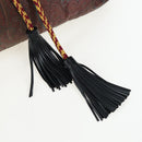 ETRO Paisley Fringe Hand Bag Nylon 2way Bordeaux Silver Auth am12692V-21