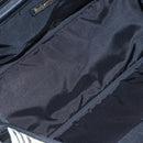 Burberrys Nova Check Boston Bag Nylon Black Gold Auth am12695A-18