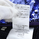 GUCCI Leggings Pants Sequin 42 Purple Auth am12697M-14