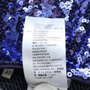 GUCCI Leggings Pants Sequin 42 Purple Auth am12697M-16