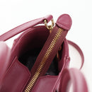 Miu Miu Hand Bag Leather 2way Pink Gold 5BA145 Auth am12700V-24