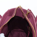 Miu Miu Hand Bag Leather 2way Pink Gold 5BA145 Auth am12700V-26