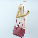 Miu Miu Hand Bag Leather 2way Pink Gold 5BA145 Auth am12700V-31