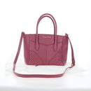 Miu Miu Hand Bag Leather 2way Pink Gold 5BA145 Auth am12700V-12