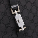 GUCCI GG Canvas Tote Bag Black Silver 002 1064 Auth am12702A-14