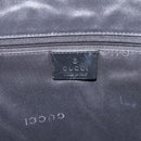 GUCCI GG Canvas Tote Bag Black Silver 002 1064 Auth am12702A-15