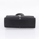 GUCCI GG Canvas Tote Bag Black Silver 002 1064 Auth am12702A-9