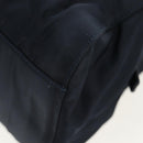 PRADA Chain Tote Bag Nylon Navy Gold Auth am12703V-18