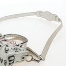 Balenciaga Graffiti The City Mini Bag Leather 2way White 300295 Auth am12706V-19