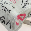 Balenciaga Graffiti The City Mini Bag Leather 2way White 300295 Auth am12706V-26