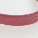 PRADA Shoulder Bag Raffia Beige Pink Silver Auth am12710V-8