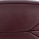 Chloe Juana Shoulder Bag Leather Bordeaux Gold Auth am12713M-7