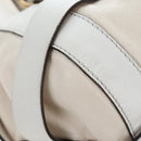 Chloe Kerala Hand Bag Leather White Gold Auth am12715V-12