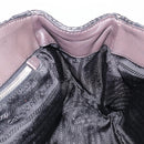 PRADA Hand Bag Leather Black Silver BN1235 Auth am12716A-24