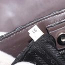 PRADA Hand Bag Leather Black Silver BN1235 Auth am12716A-10
