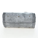 Chloe Paddington Hand Bag Leather Silver Gold Auth am12718V-5