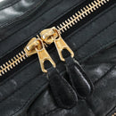 Balenciaga The Giant City Hand Bag Leather 2way Black Gold 173084 Auth am12719V-19